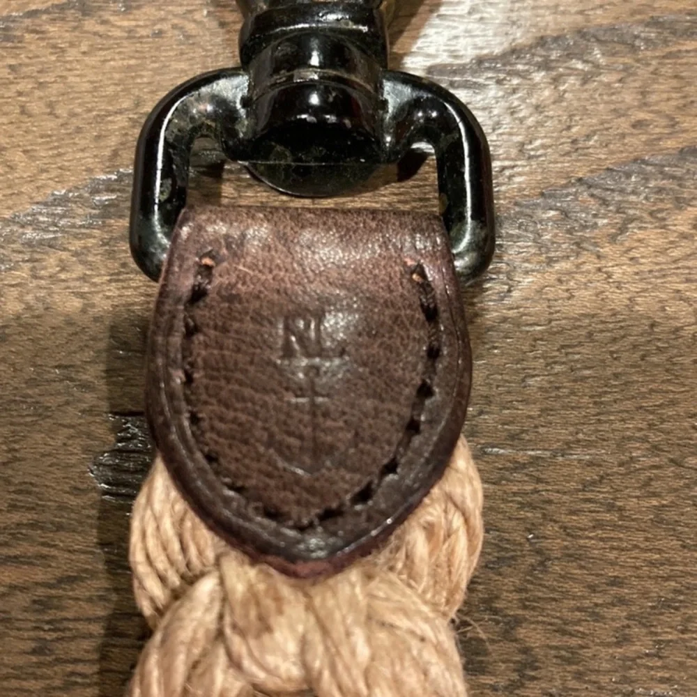 Ralph Lauren Braided Rope Key Fob